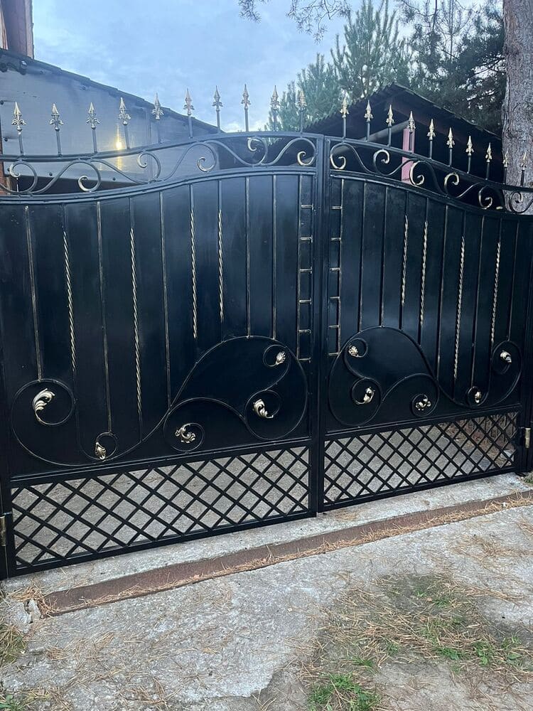 Ворота для гаража Щербинка